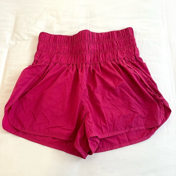 Free People - The Way Home Shorts - Raspberry - Picture 3 of 4